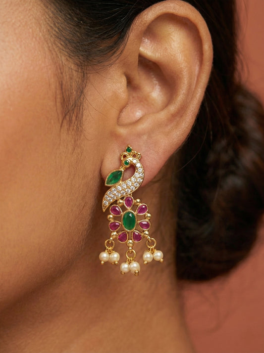 Mayur Leela AD Earrings
