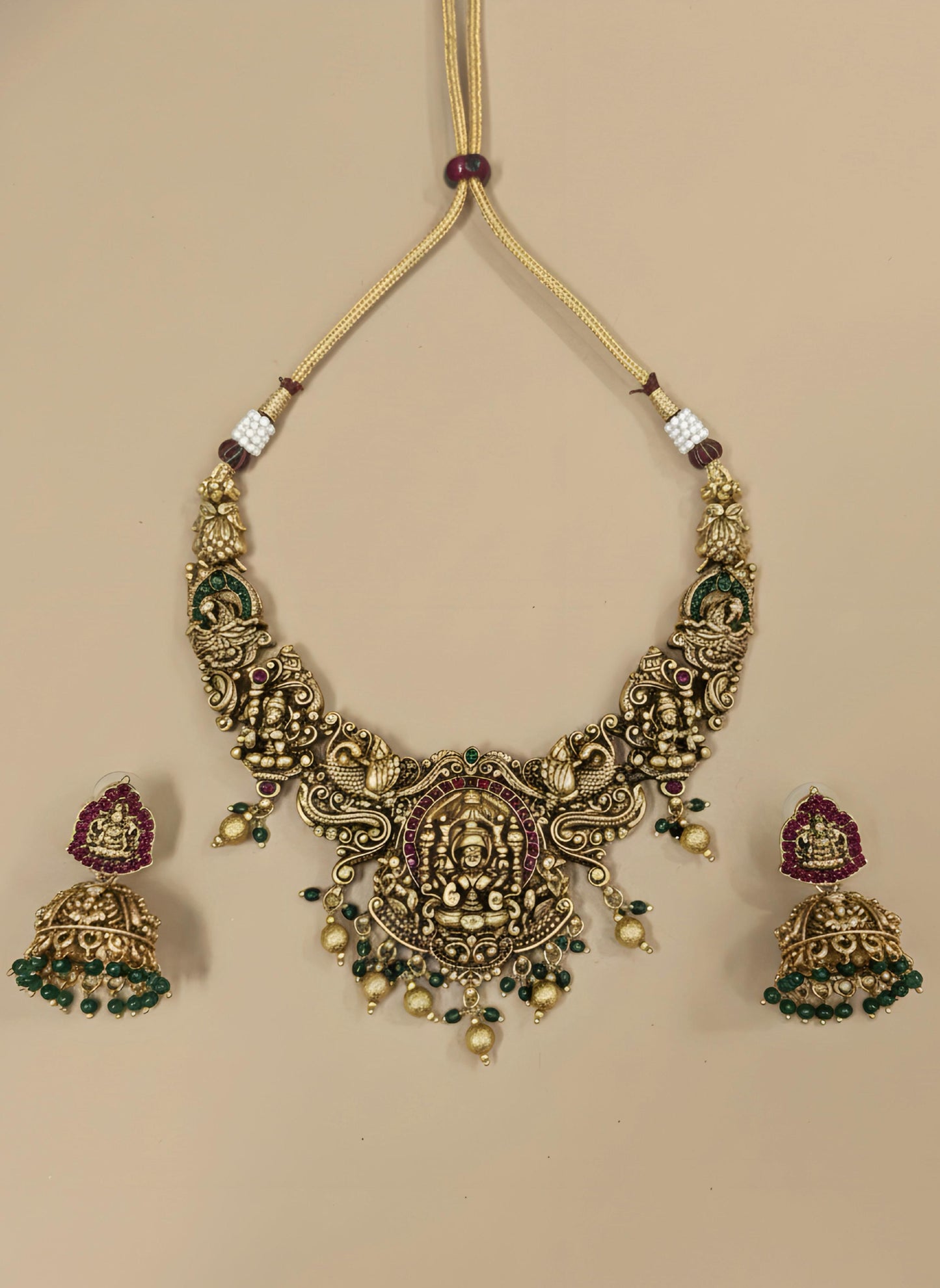 Antique Dhanlaxmi Necklace set