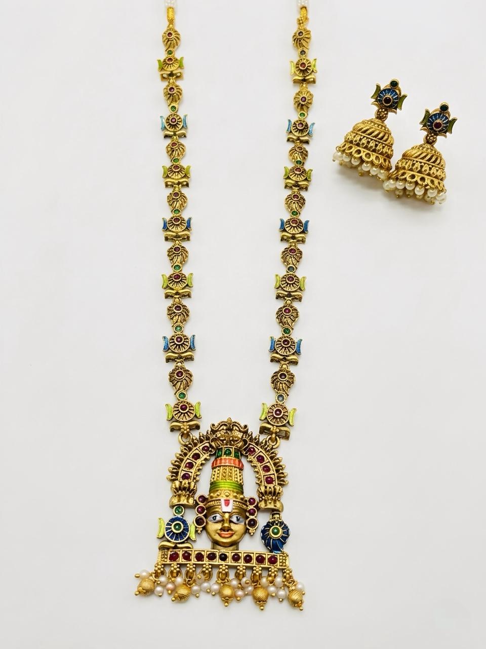 Venkateshwara Enamel Haram Set