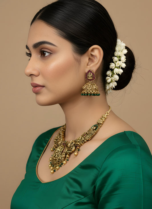 Antique Dhanlaxmi Necklace set