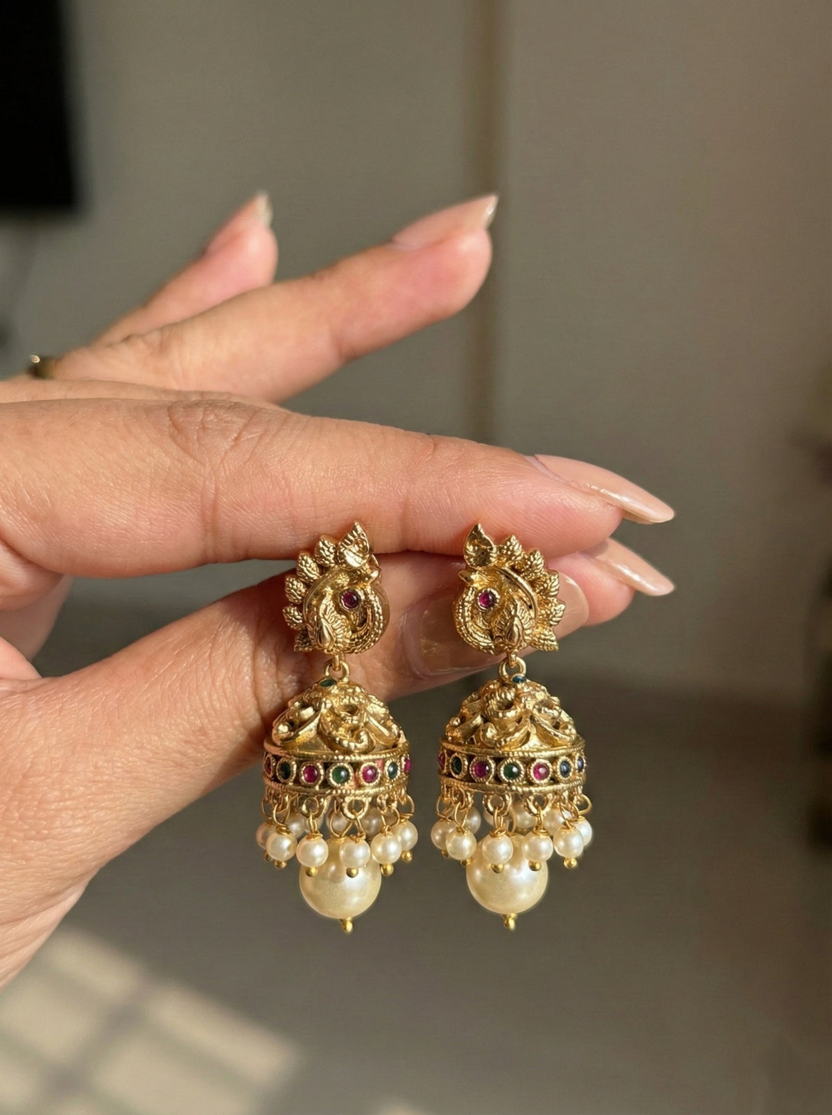 Rupal Pearl Jhumka