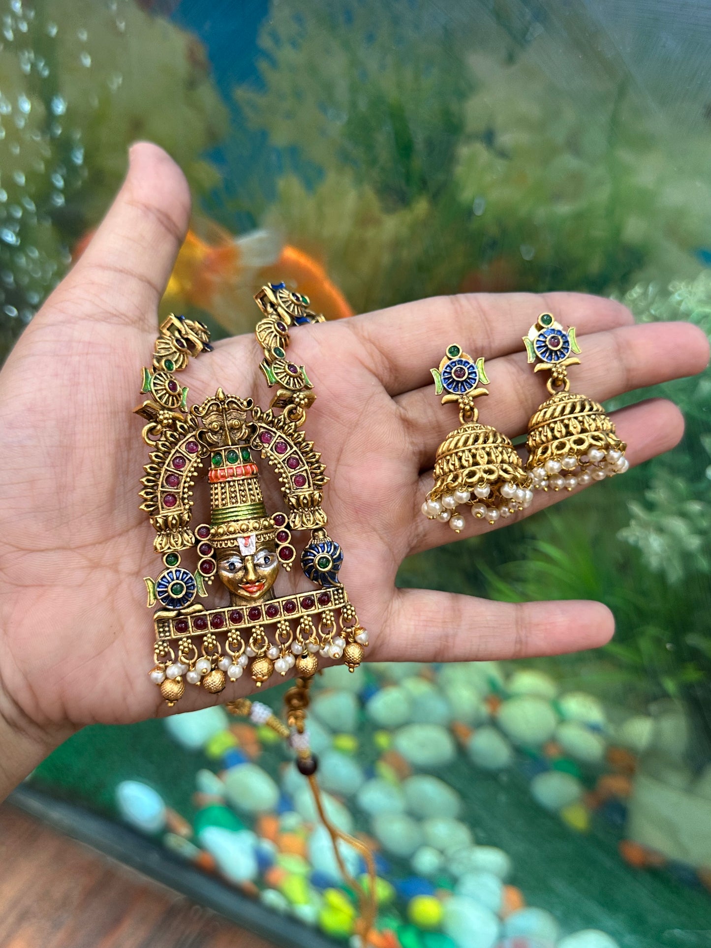 Venkateshwara Meenakari Haaram