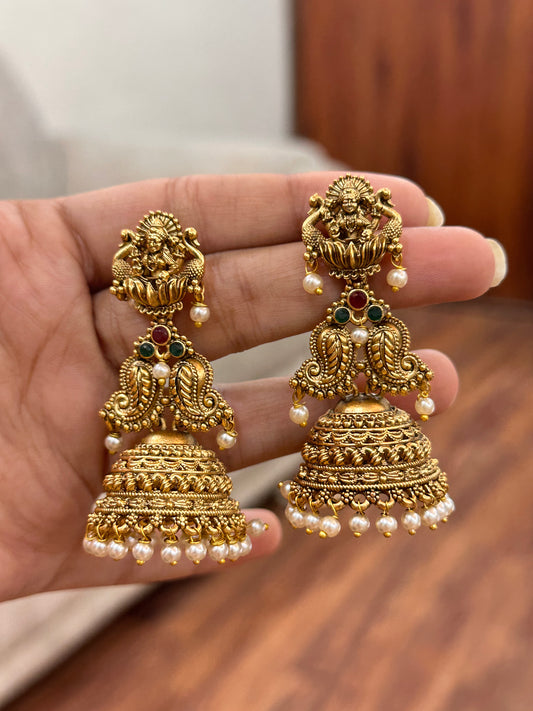 Nishtha White Earrings