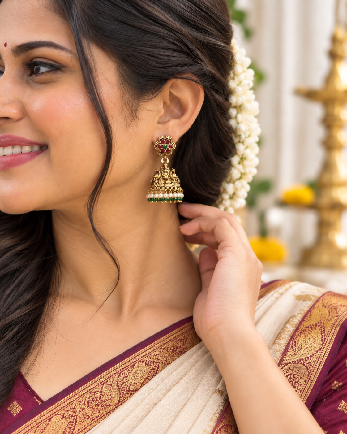 Chhaya Lakshmi Earrings