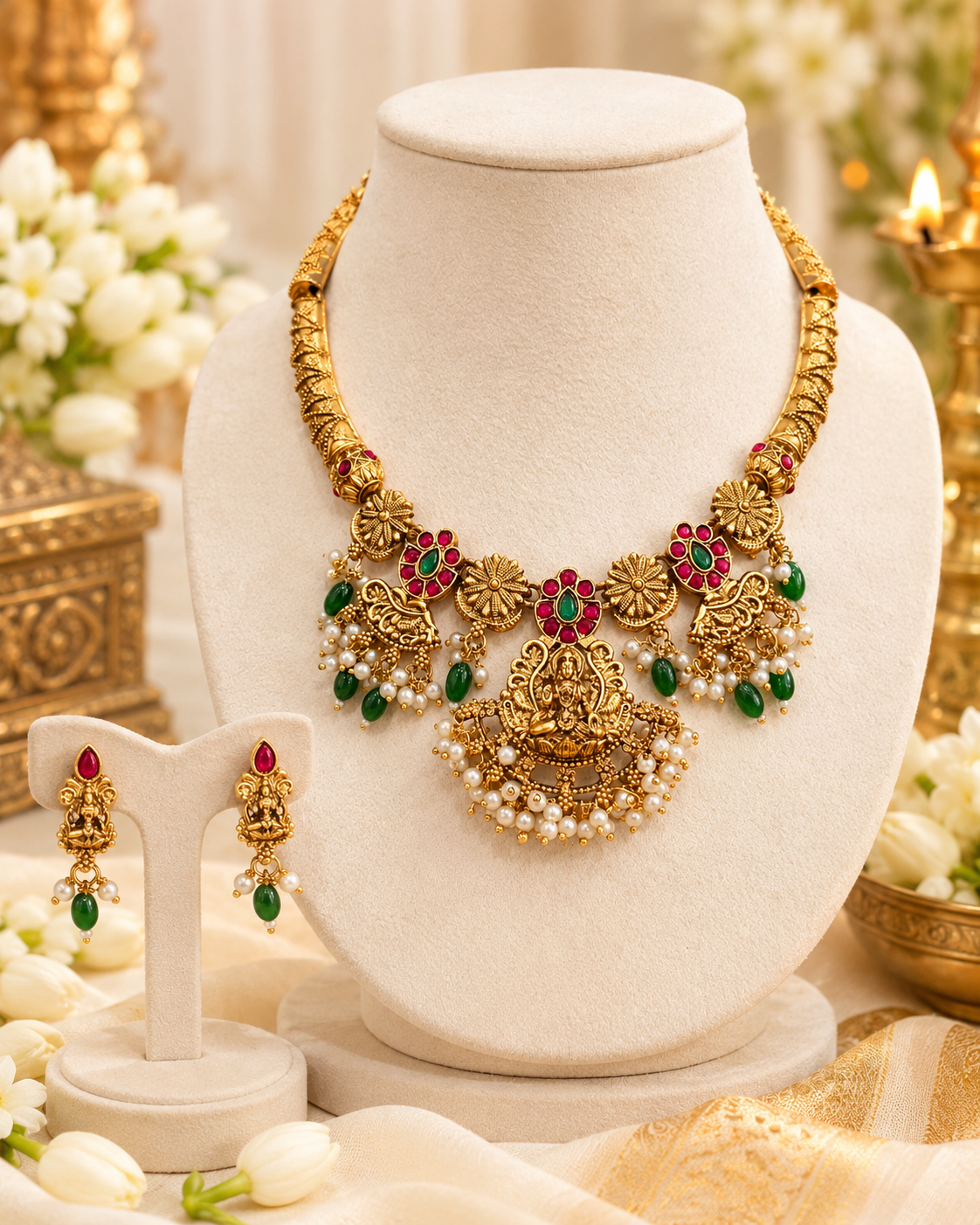 Rajalakshmi Heritage Necklace Set