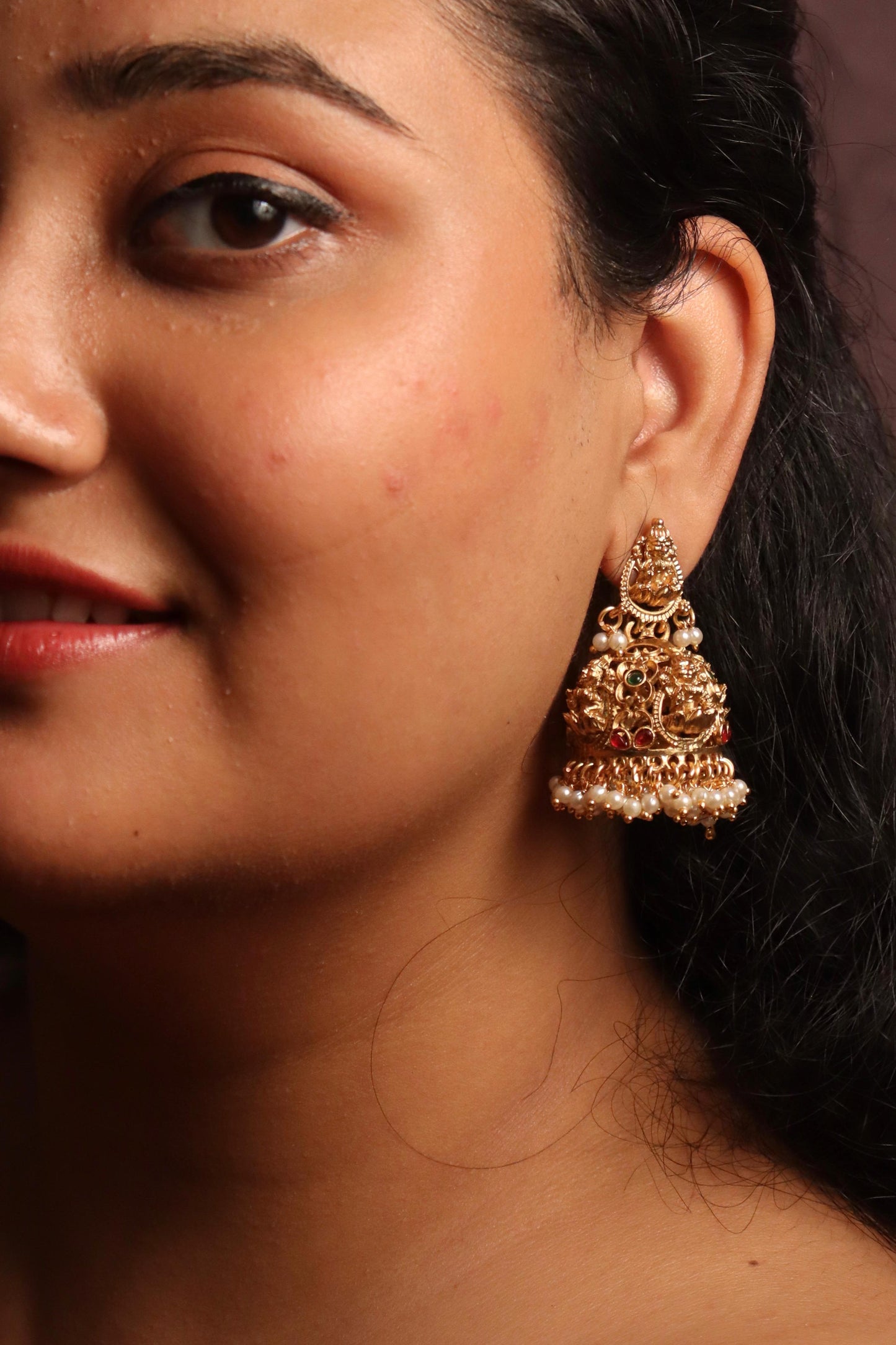Shri Laxmi Devi Earrings