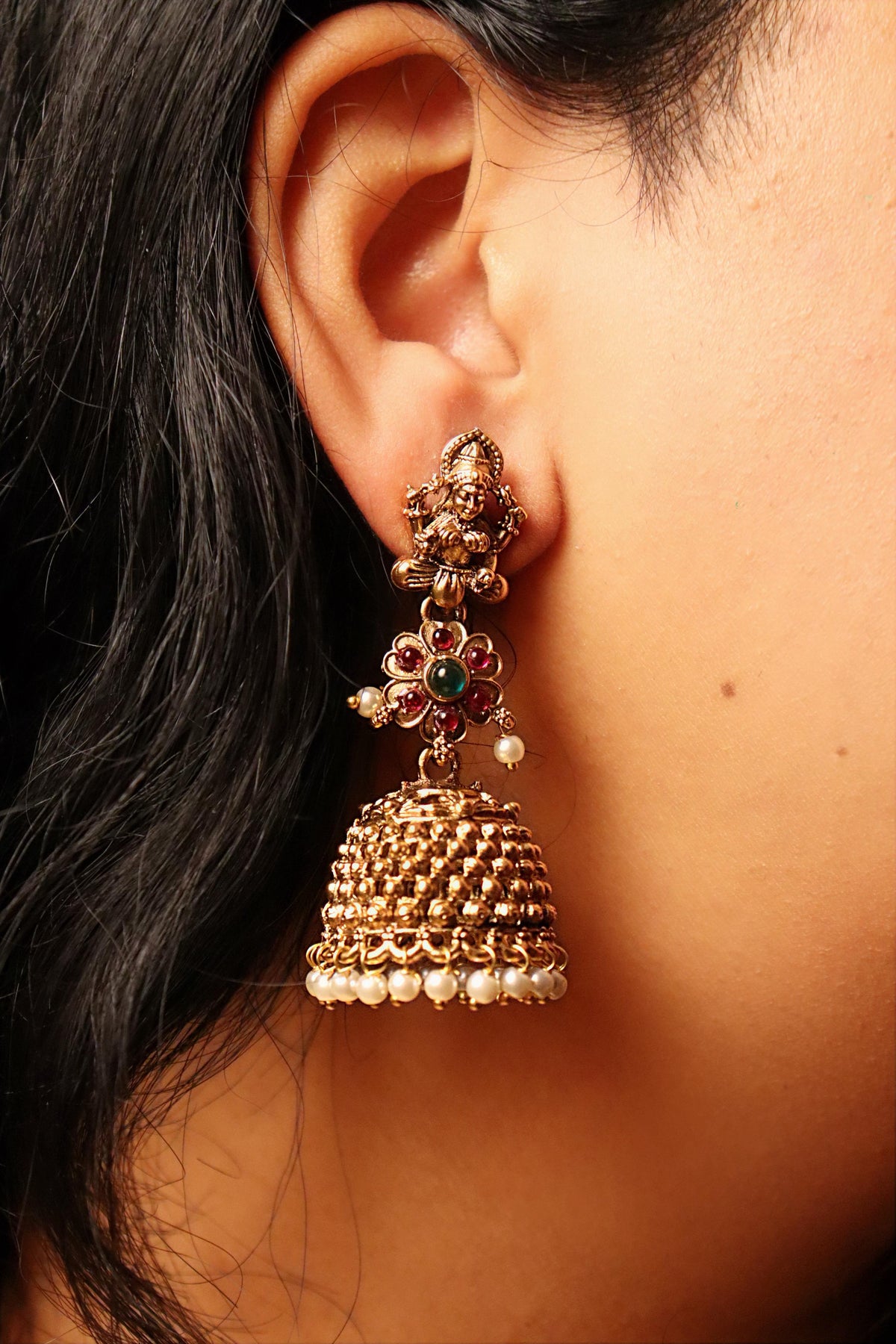 Siddhi Temple Earrings