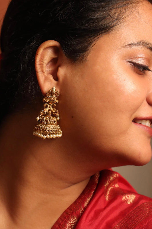 Devika Temple Earrings