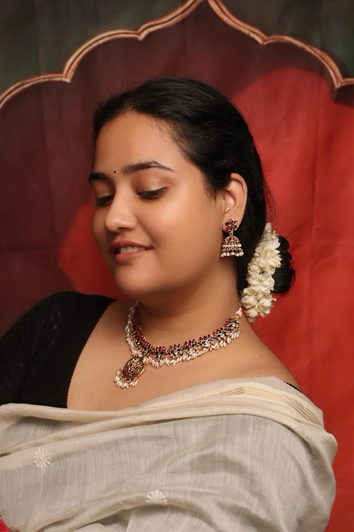 Kamal Lakshmi Necklace Set