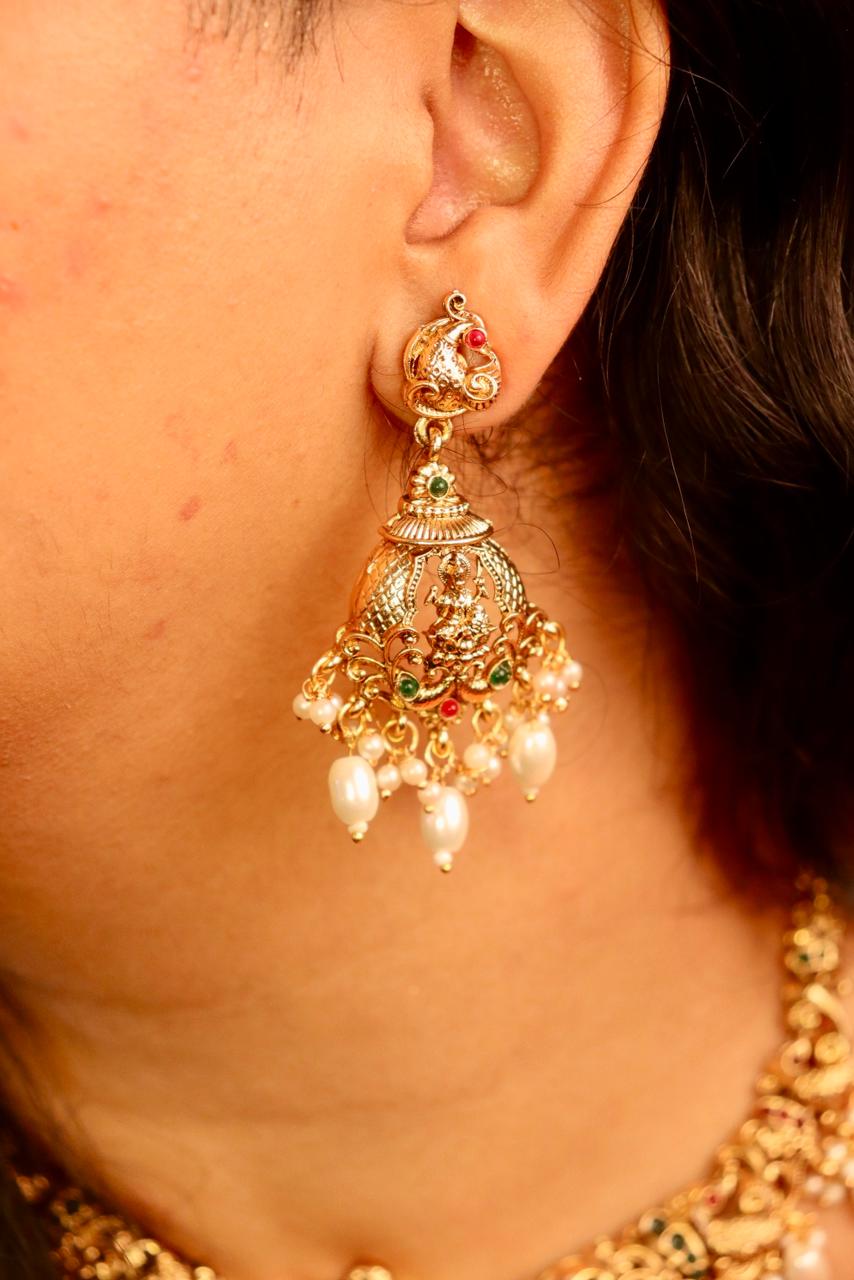 Kavya Laxmi Temple necklace