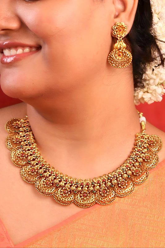 Kruthika Temple Necklace