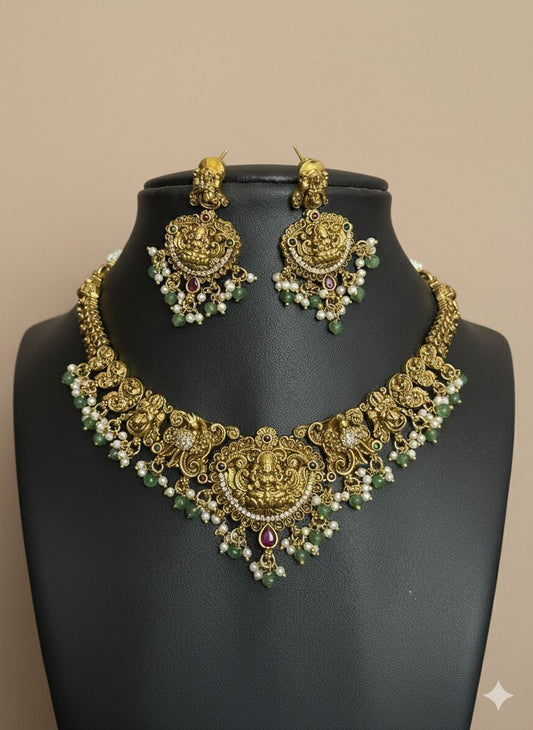Mahalakshmi Pushpa Necklace