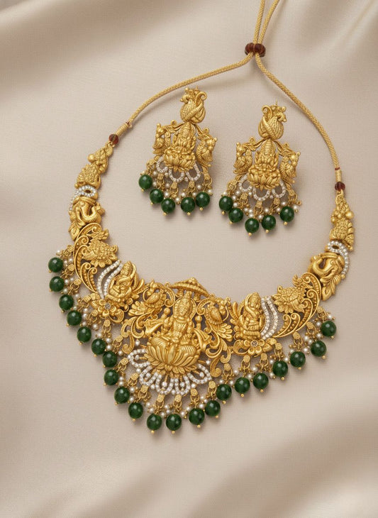 Vaidika Laxmi Necklace Set