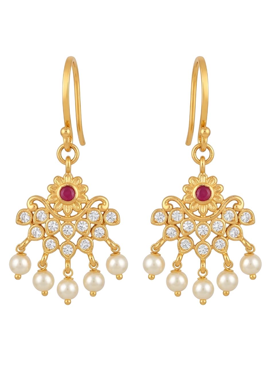Ratna Red Hook Earrings