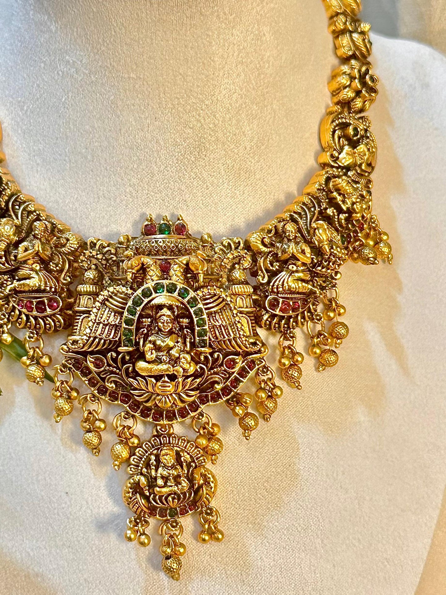 Gandaberunda Bridal Necklace Set