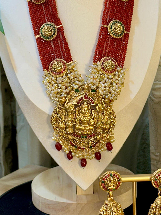 Bridal Red Long Haaram