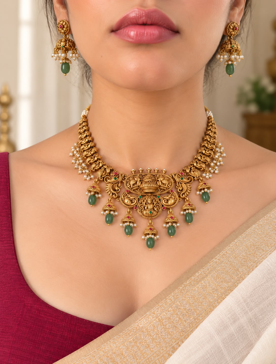Lakshmi Devi Nakashi Set
