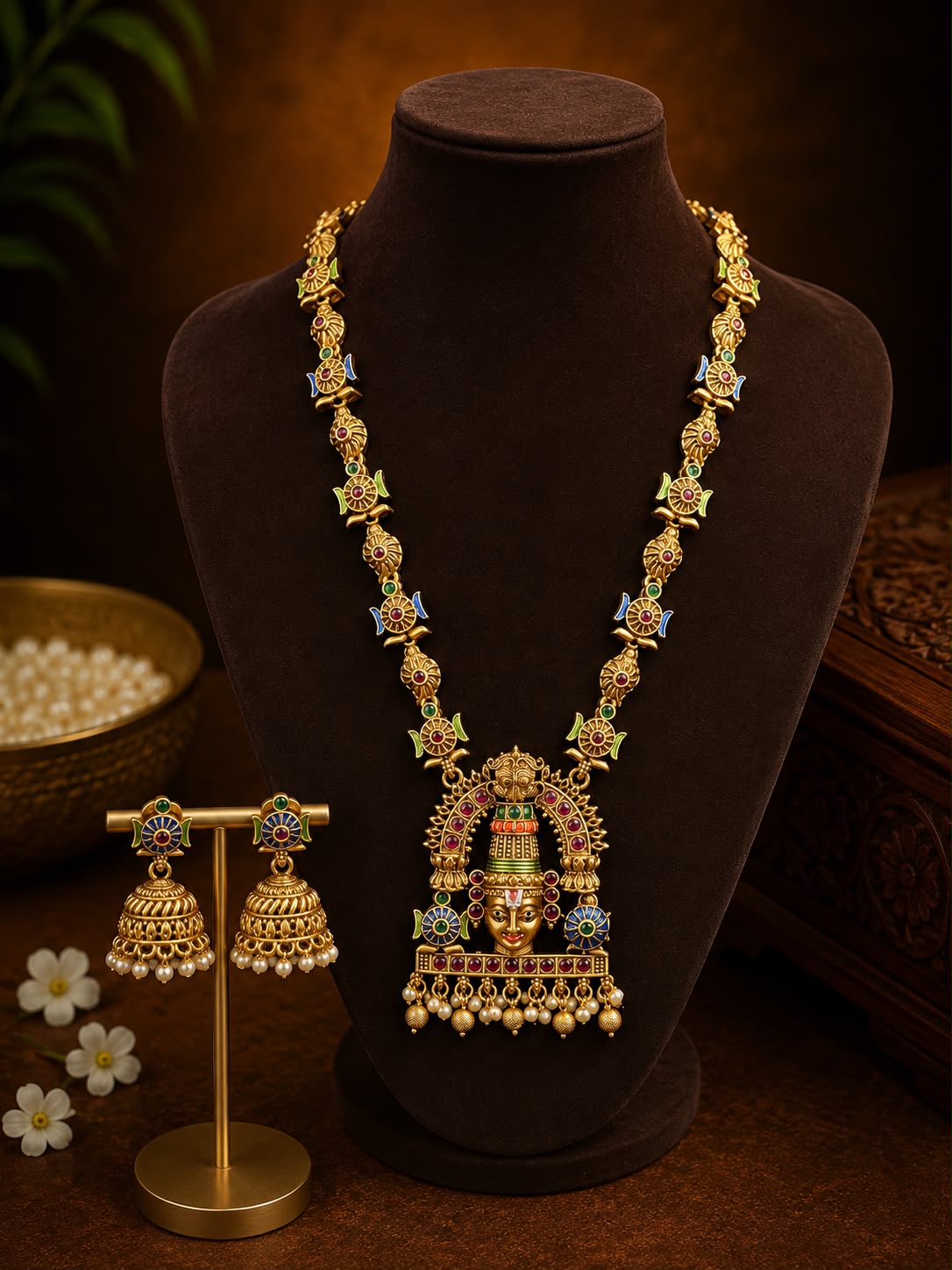 Venkateshwara Meenakari Haaram