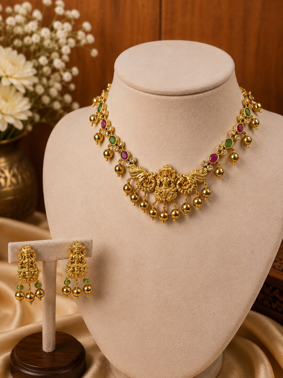 Anitha Gold Choker Set