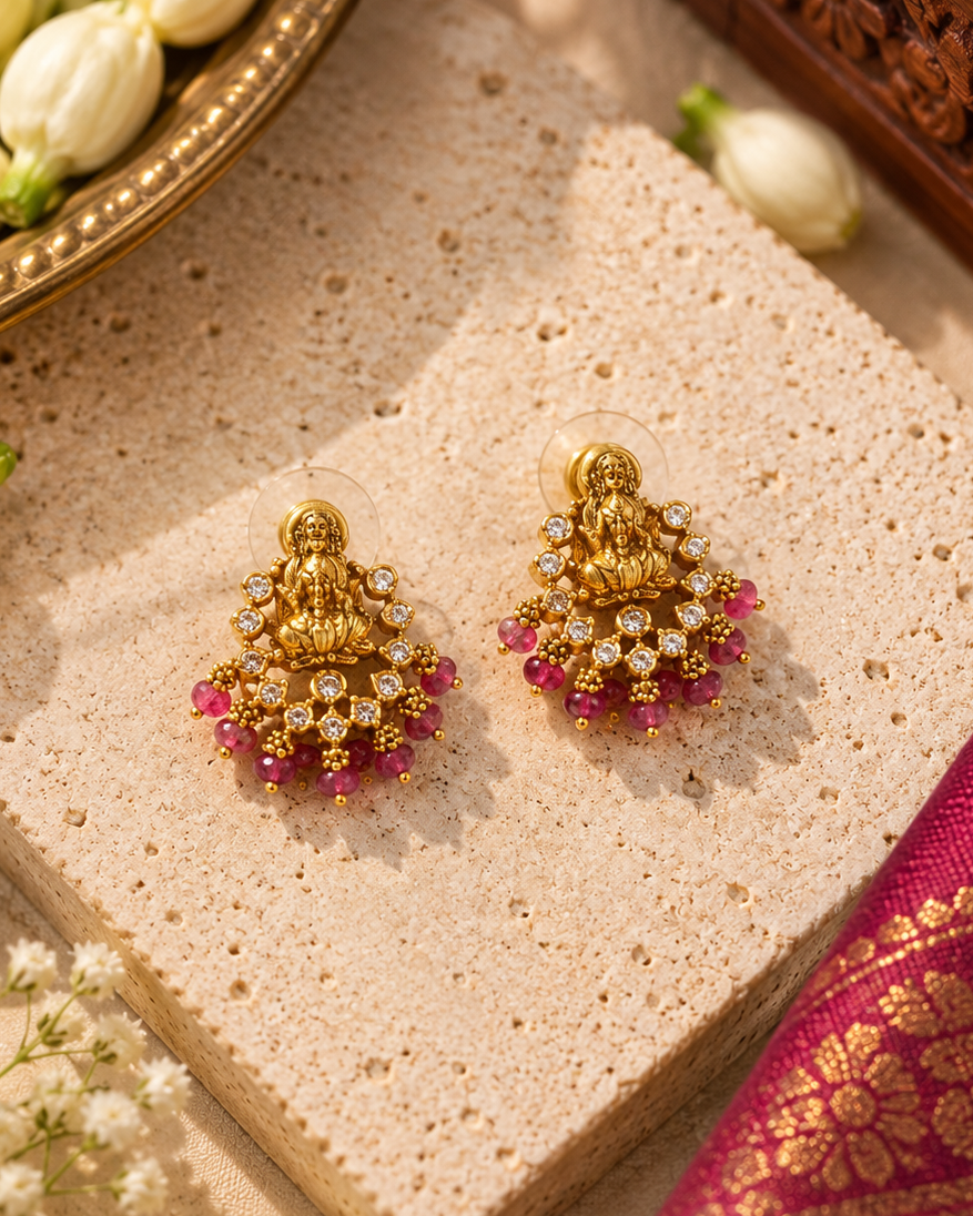Laxmi Ruby Studs