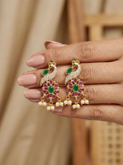 Mayur Leela AD Earrings