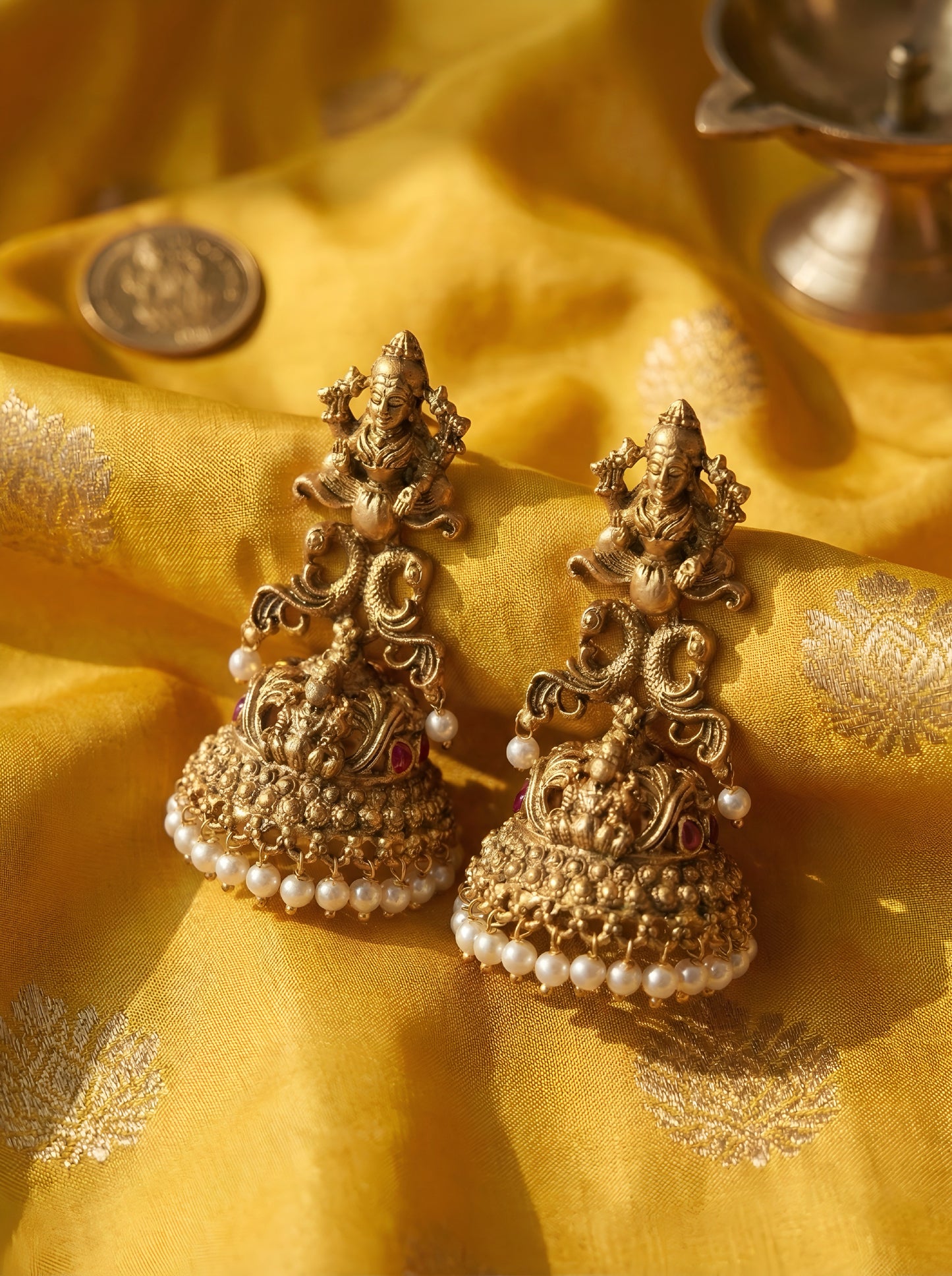 Devika Temple Earrings