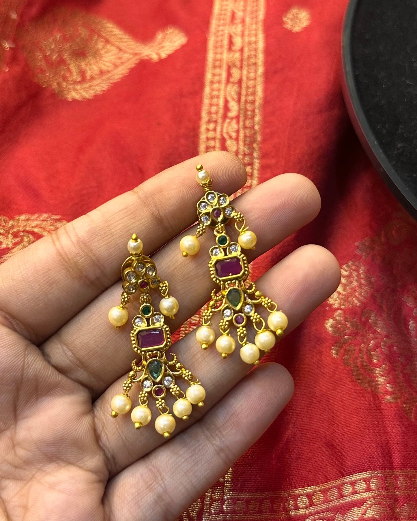 Ratnanjali Earrings