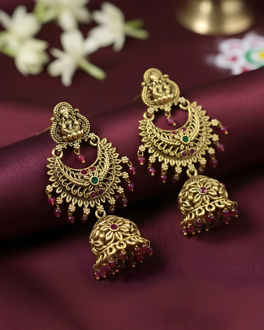 Amrutha Temple Jhumka