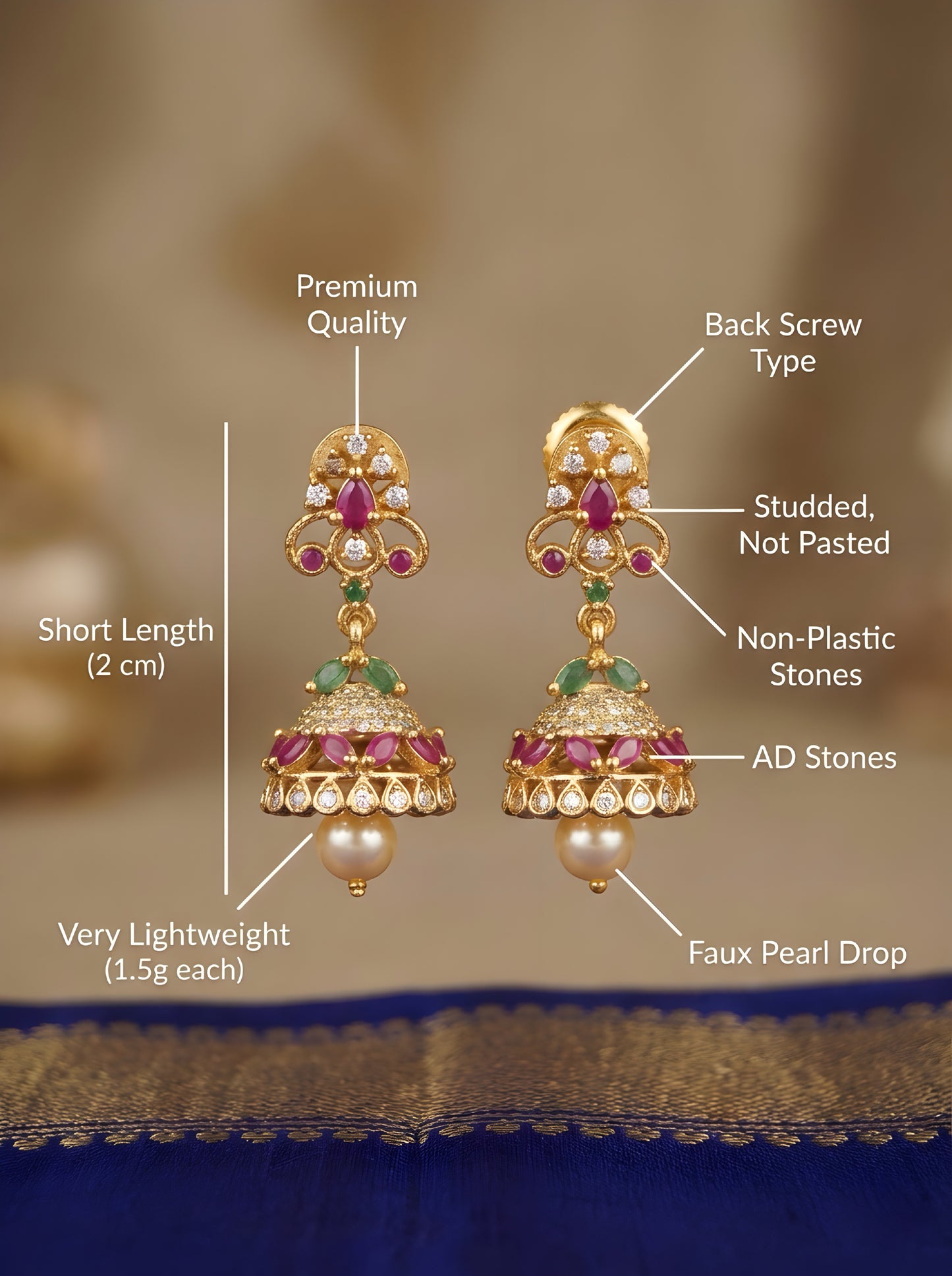 Deeksha AD Jhumki