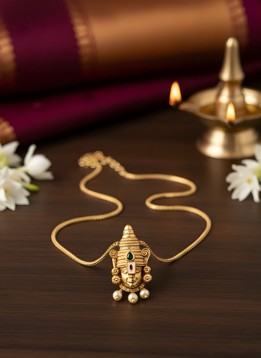 Tirupati Balaji Golden chain
