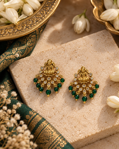 Laxmi Green Studs