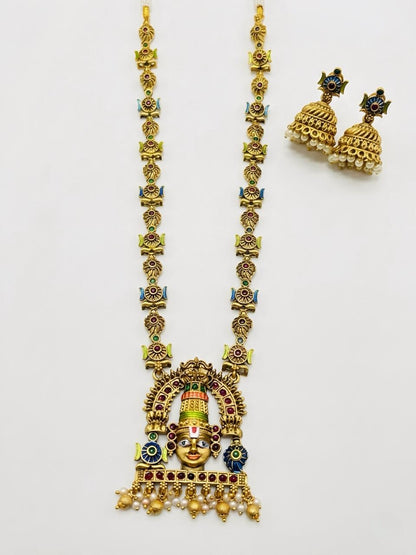 Venkateshwara Enamel Haram Set