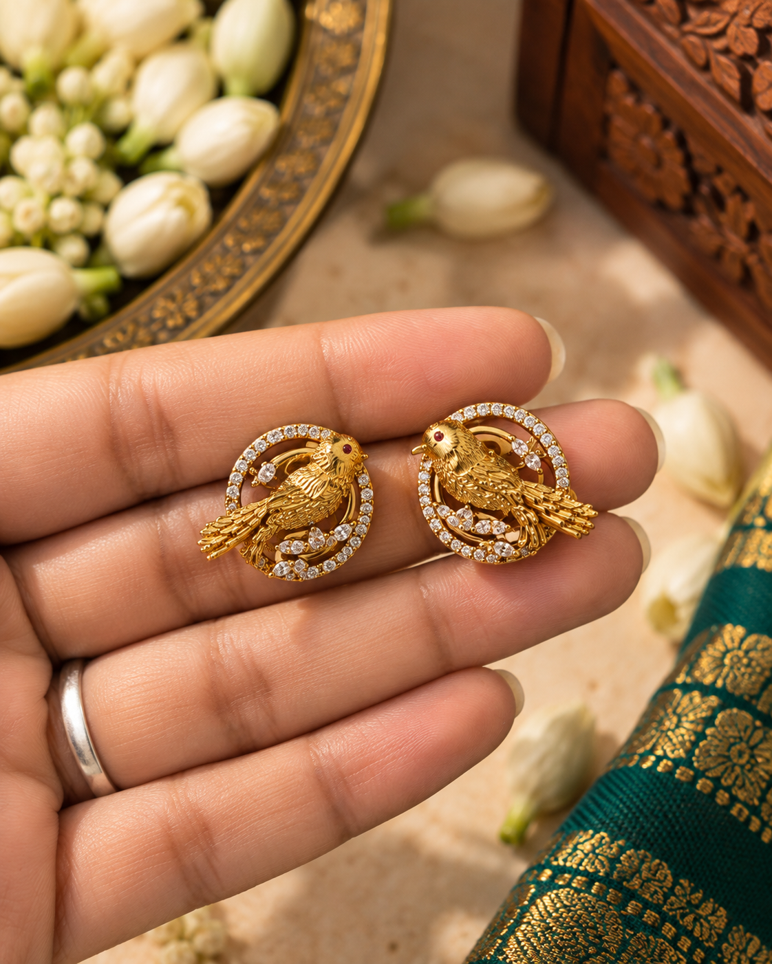 AD Bird Studs