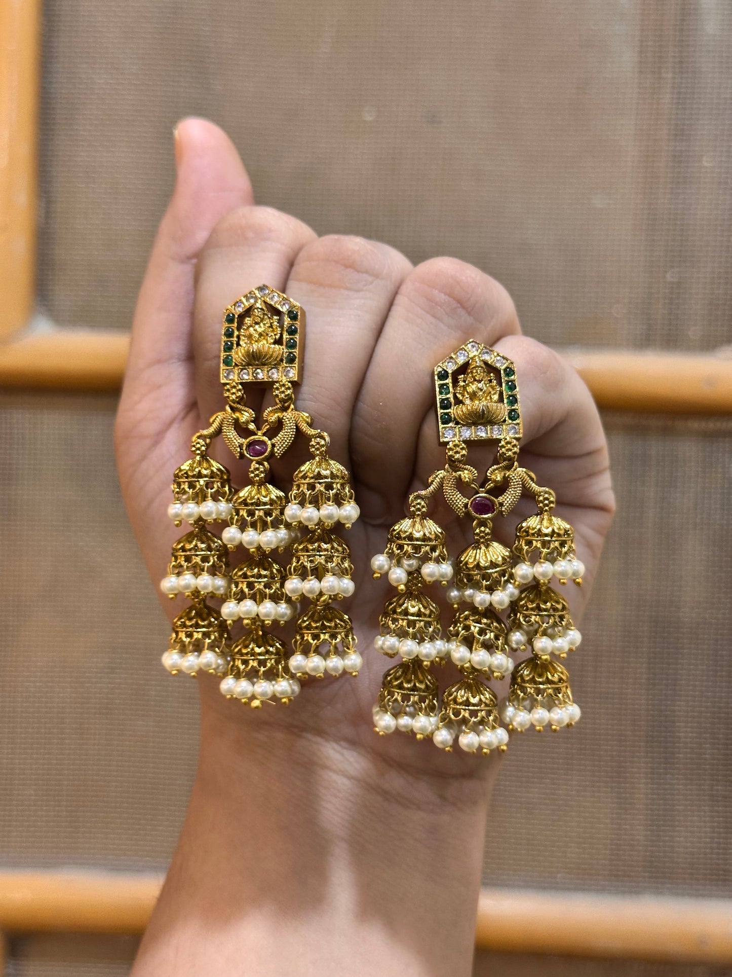 Amala Temple Earrings