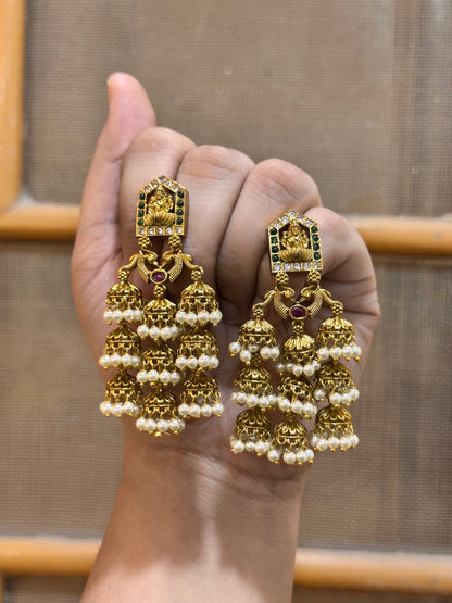 Amala Temple Earrings