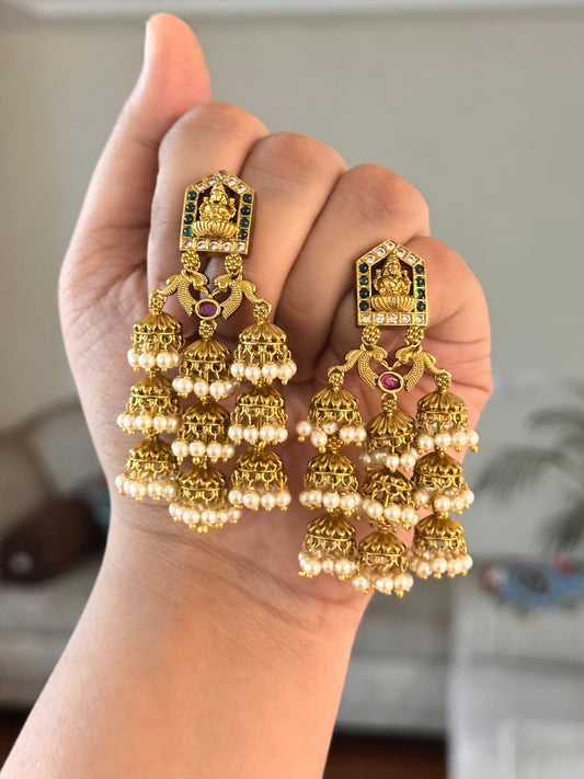 Amala Temple Earrings
