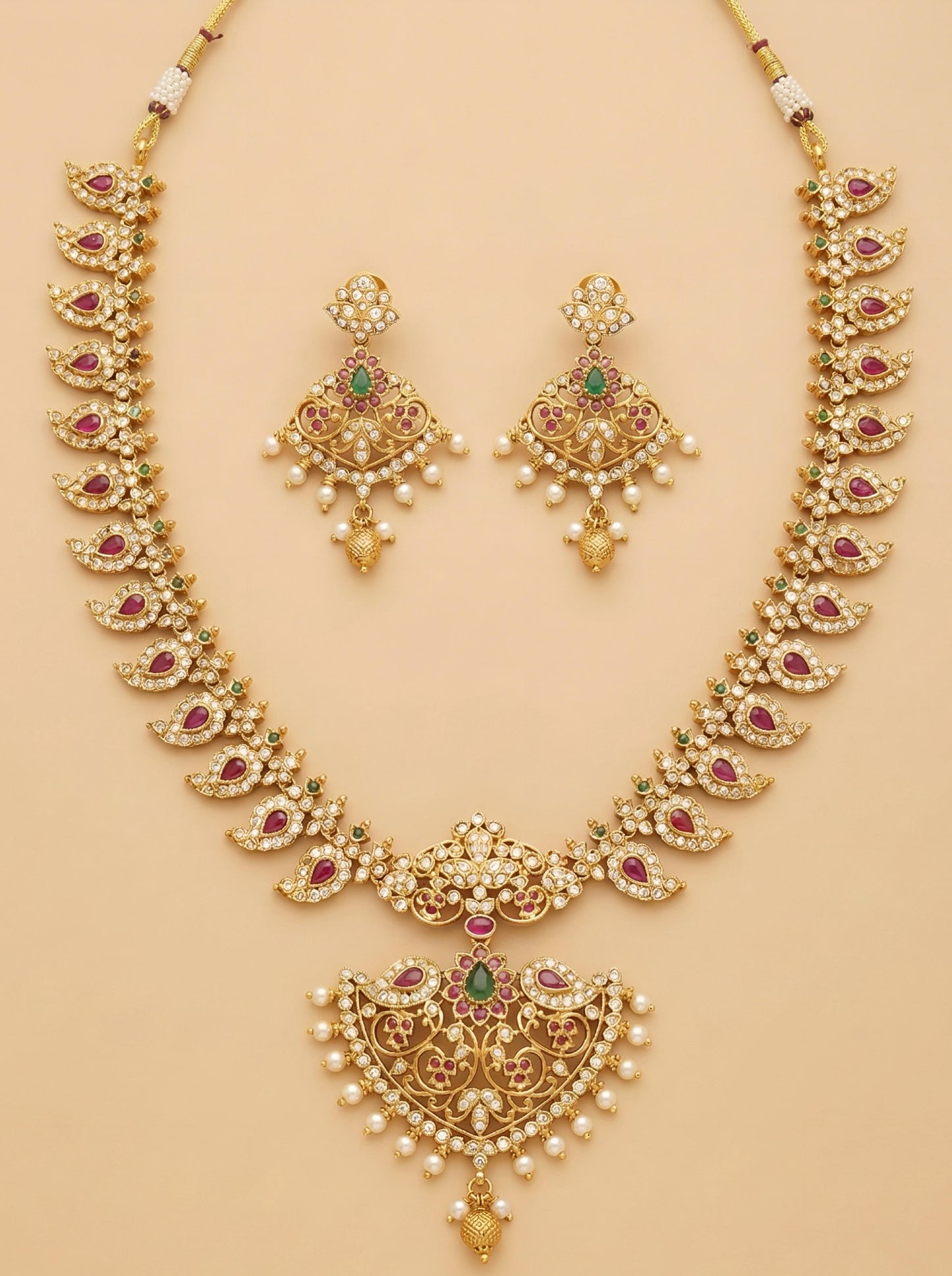 Kumkum Necklace Set