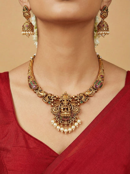 Tithi Laxmi Necklace Set