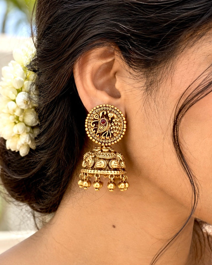 Chandani Antique Jhumkas