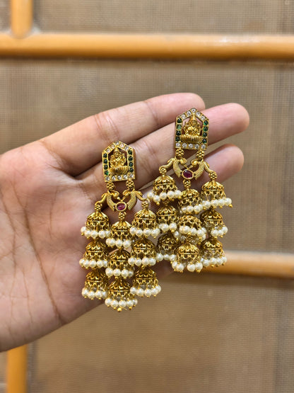 Amala Temple Earrings
