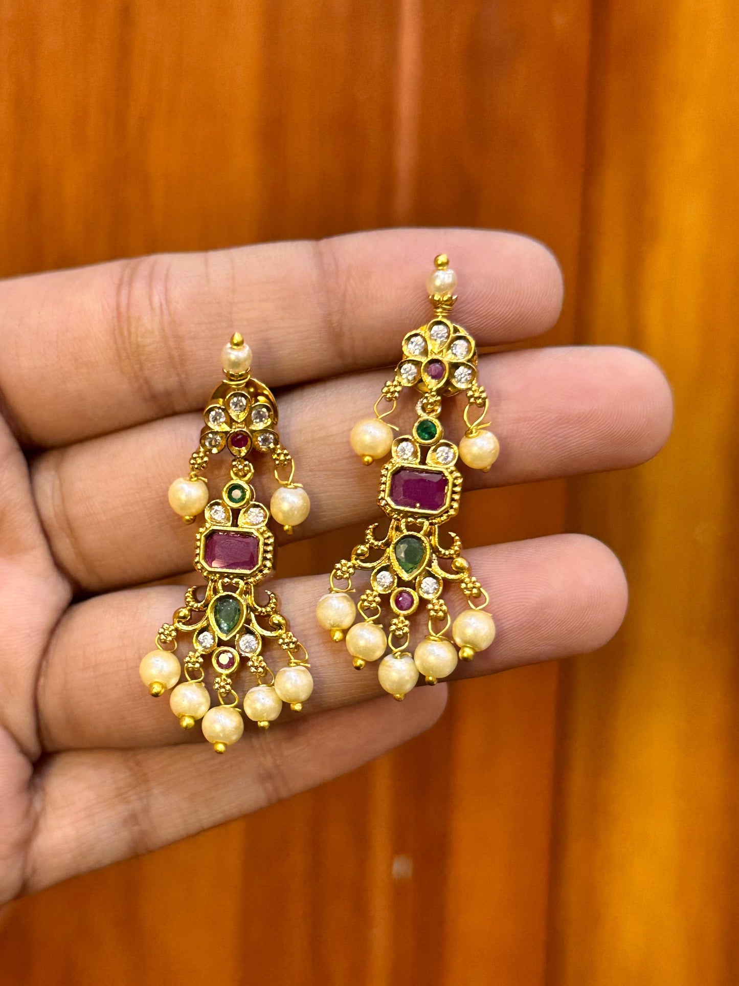 Ratnanjali Earrings