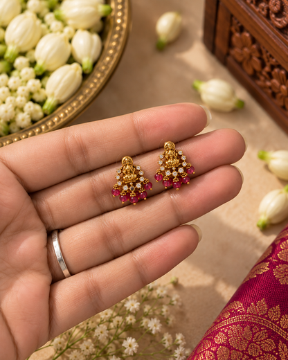 Laxmi Ruby Studs