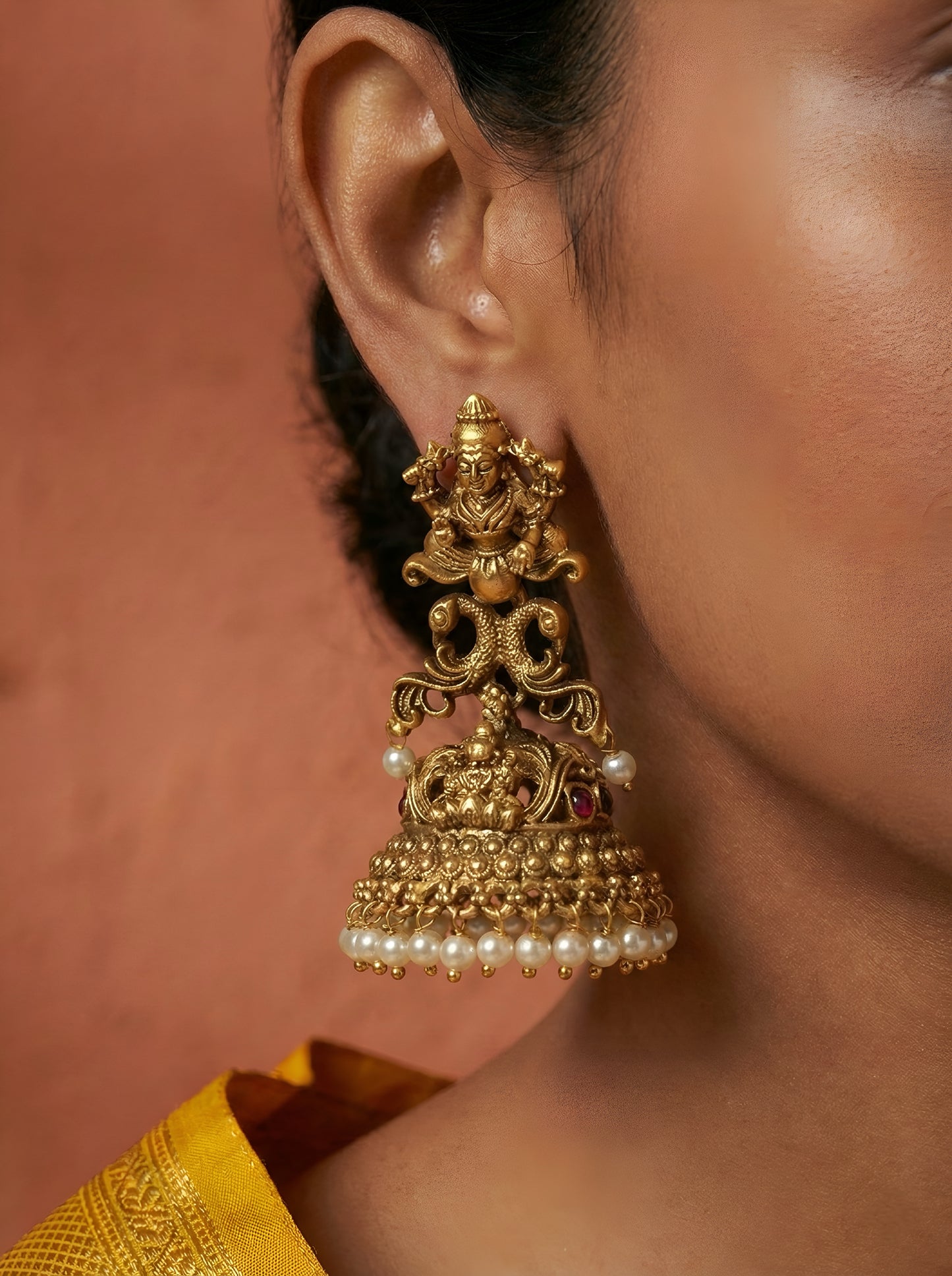 Devika Temple Earrings