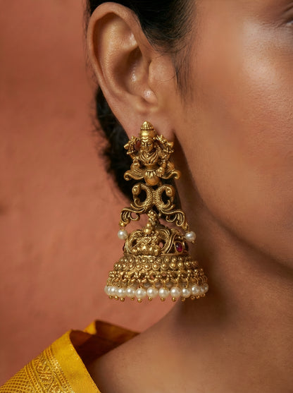 Devika Temple Earrings