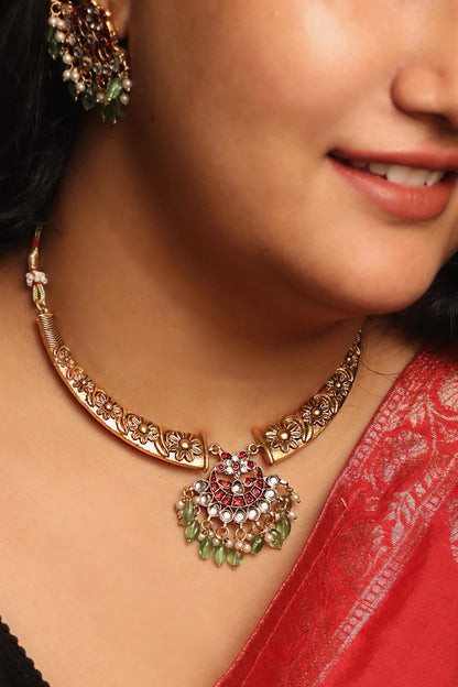 Pavithra Necklace Set