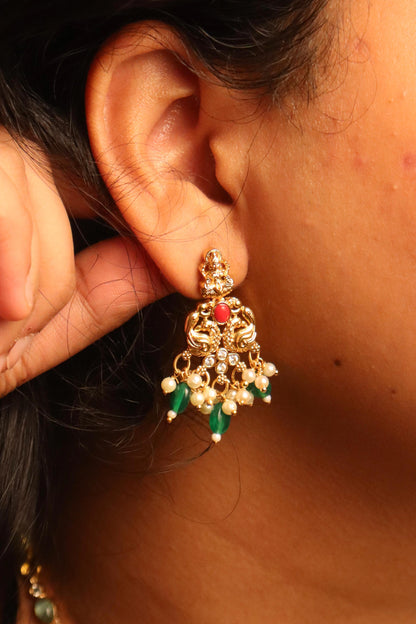 Navratna Temple necklace