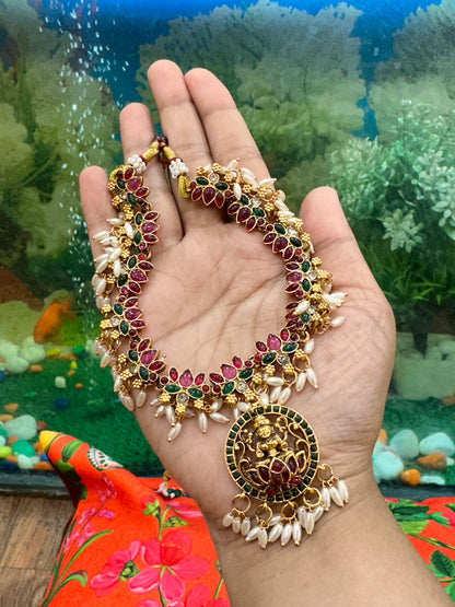 Kamal Lakshmi Necklace Set
