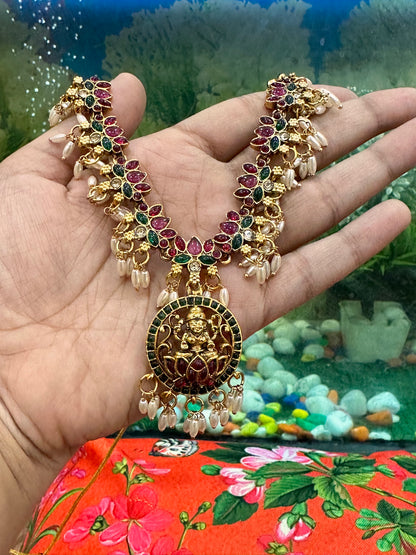 Kamal Lakshmi Necklace Set