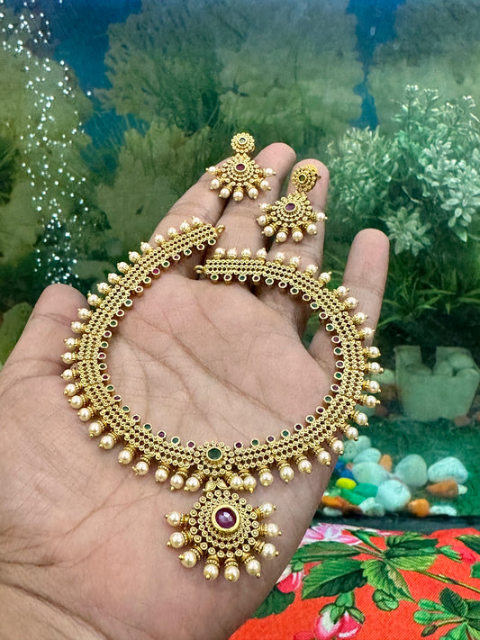 Madhulika Necklace Set