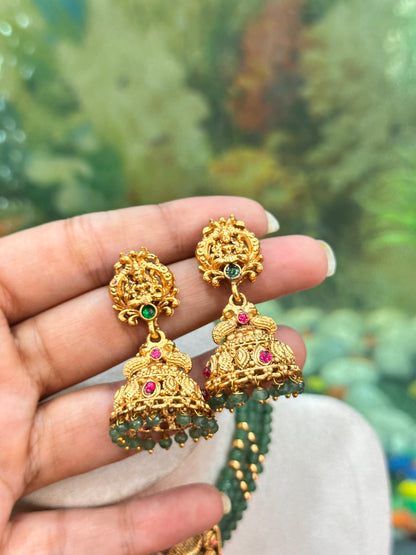Deepa Green Choker Set